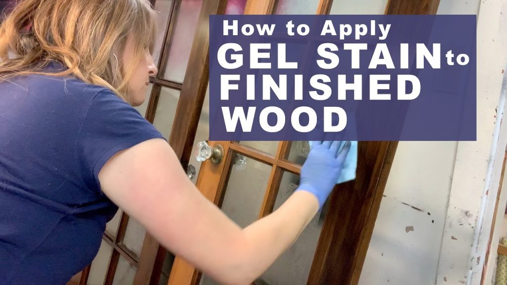How To Gel Stain Your Wood Furniture